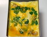 春味♪あさりと三つ葉の出汁巻き玉子作り方4写真