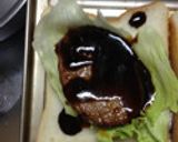 雑なパンバーガー作り方3写真