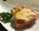 大人の朝食✿生ハム＆粒マスタードトースト作り方5写真