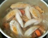 あっさり薄味仕上げ♪手羽と大根の煮しめ♪作り方6写真