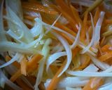 *玉ねぎと人参だけでかき揚げ*作り方3写真