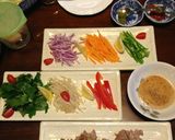 サムギョプサル風、楽しい、肉＆野菜巻き作り方9写真