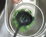 春菊とくるみのブルーチーズ和え作り方4写真