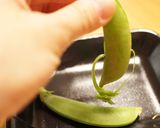 プリっと美味しいスナップエンドウ♪作り方1写真