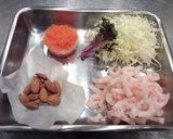 甘海老とコールスローのScanwich作り方1写真