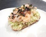 甘海老とコールスローのScanwich作り方5写真