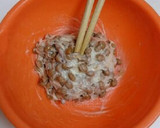 サバ缶と納豆と新玉ねぎのシャキネバ和え♪作り方1写真