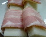 春キャベツで～ロールキャベツ餅～作り方3写真