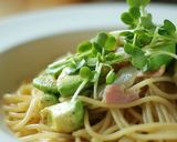 めんつゆで♬きのこアボカドパスタ作り方4写真