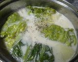 春キャベツで～ロールキャベツ餅～作り方7写真