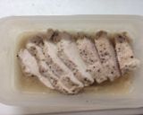 簡単 鶏ムネ肉で蒸し鶏作り方5写真