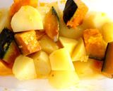 鶏モモのゴロゴロ野菜トマトソース作り方2写真