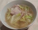 簡単！春キャベツと豚バラのほっこりスープ作り方6写真