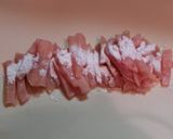 さやいんげんと鶏胸肉の紅生姜炒め作り方3写真