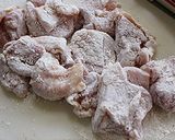 キャベツと鶏肉マスタードクリームソース作り方3写真