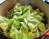 キャベツと鶏肉マスタードクリームソース作り方8写真