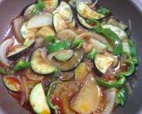 節約野菜で麻婆酢ーらーたん風丼作り方3写真