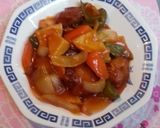 唐揚げで酢鶏作り方5写真