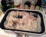 レトルトカレーと残り物で簡単パエリア！作り方3写真