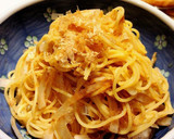 簡単♪新たまねぎの和風パスタサラダ❀作り方3写真