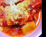 ★チーズたっぷり★チキンのトマト煮作り方10写真