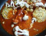 豆腐入り煮込みハンバーグ(ダイエット)作り方8写真
