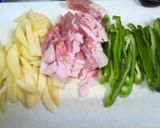 簡単♪新じゃがde青椒肉絲風炒め作り方1写真
