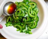 さっぱりゴーヤサラダ作り方3写真