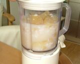 缶詰パイナップルスムージー作り方2写真