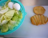 母の味❀キャベツとさつま揚げの炒めもの作り方1写真