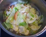 母の味❀キャベツとさつま揚げの炒めもの作り方3写真