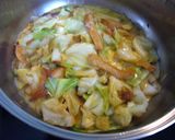 母の味❀キャベツとさつま揚げの炒めもの作り方4写真