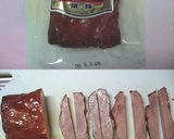 焼き豚でチーズ餃子★☆★作り方1写真