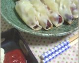 焼き豚でチーズ餃子★☆★作り方4写真