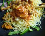 リメイク・豆腐ハンバーグ→スパゲッティー作り方3写真