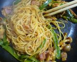リメイク・豆腐ハンバーグ→スパゲッティー作り方4写真