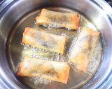 餅入りあんこ春巻き作り方5写真