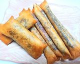 餅入りあんこ春巻き作り方10写真