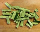 叩き梅きゅう塩昆布和え作り方2写真