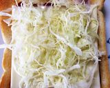 簡単朝食☆ハム＆チーズトースト作り方4写真