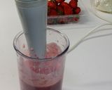 春の桜色♡いちごフワフワパン ヘルシー♡作り方1写真