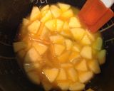 炊飯器でレーズン入り林檎ケーキ♡作り方8写真