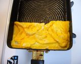 お弁当に＊卵1個で厚い卵焼き作り方3写真