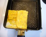 お弁当に＊卵1個で厚い卵焼き作り方4写真