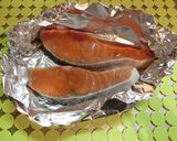 自宅で簡単混ぜご飯！ シャケと人参作り方1写真