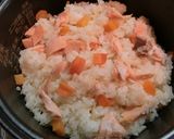 自宅で簡単混ぜご飯！ シャケと人参作り方3写真