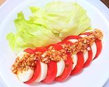 絹ごし豆腐とトマトの香味ソースがけ作り方4写真