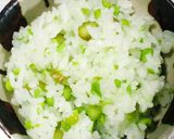 豆のかんたんみどりご飯作り方6写真