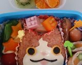 幼稚園最後☆キャラ弁☆ジバニャン☆風作り方6写真