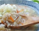やさしい～♪筍と帆立の中華風雑炊作り方5写真